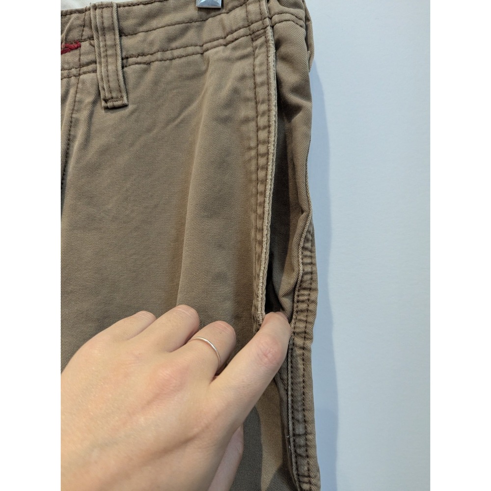 VTG Levi's Tab Twills Chino Pants Mens 30 x 30 Beige Khaki Loose Straight Cotton - Picture 3 of 11